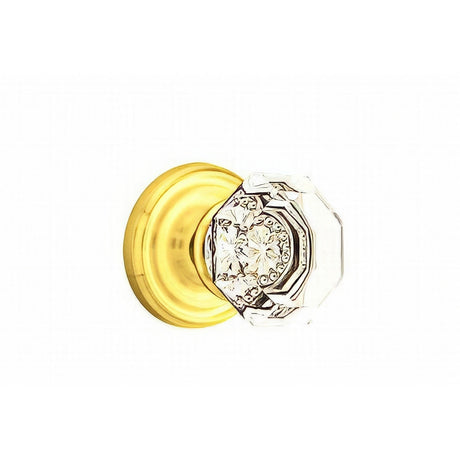 Emtek 8050OTUS3 polished brass lifetime dummy door knob