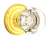 Emtek 8050OTUS3NL unlacquered brass dummy door knob