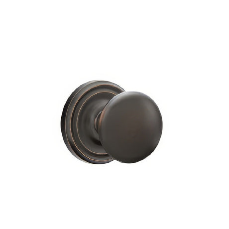 Emtek 8050PUS10B oil rubbed bronze dummy pair