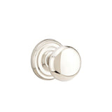 Emtek 8050PUS14 lifetime polished nickel dummy pair