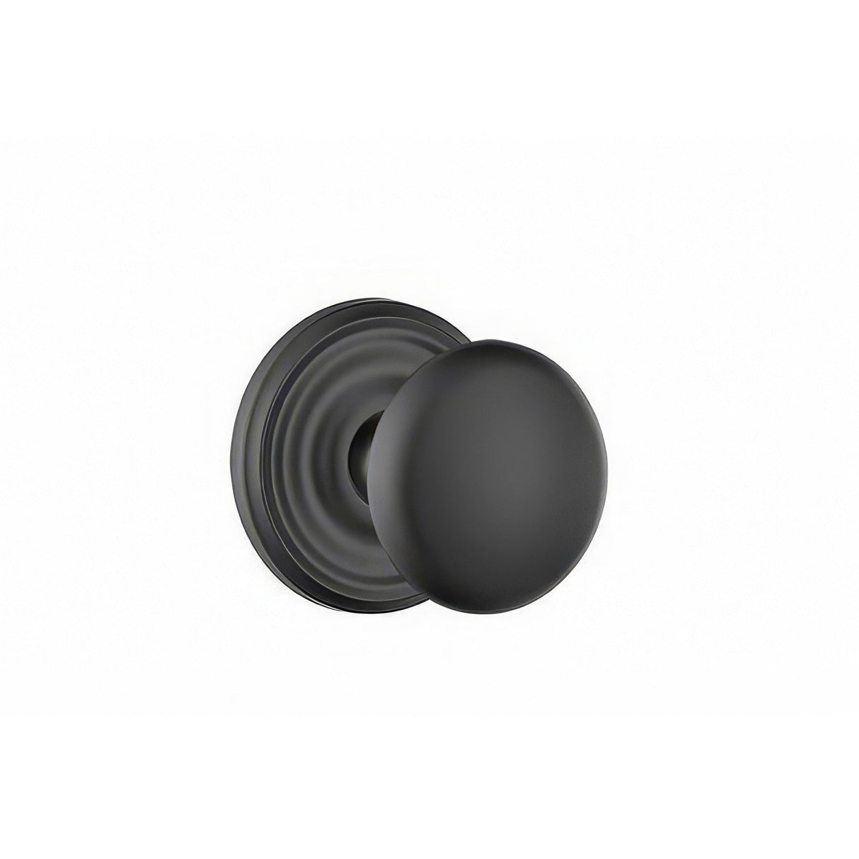 Emtek 8050PUS19 flat black dummy pair