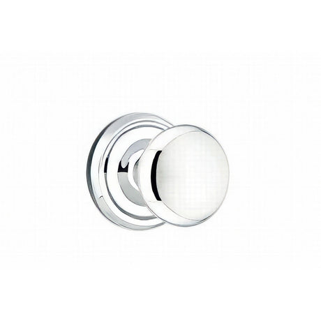 Emtek 8050PUS26 polished chrome dummy pair
