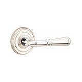 Emtek 8050TUS14 polished nickel lifetime dummy door lever