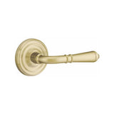 Emtek 8050TUS4 satin brass dummy door lever