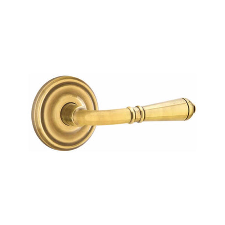 Emtek 8050TUS7 french antique brass dummy door lever