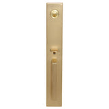 Better Home Products 80804SB satin brass single cylinder handleset