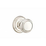Emtek 8100NWUS14 polished nickel lifetime passage door knob