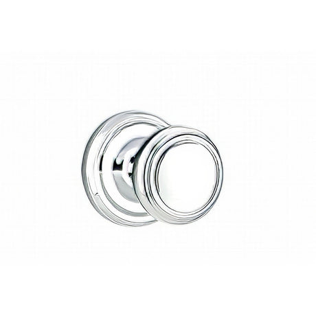 Emtek 8100NWUS26 polished chrome passage door knob
