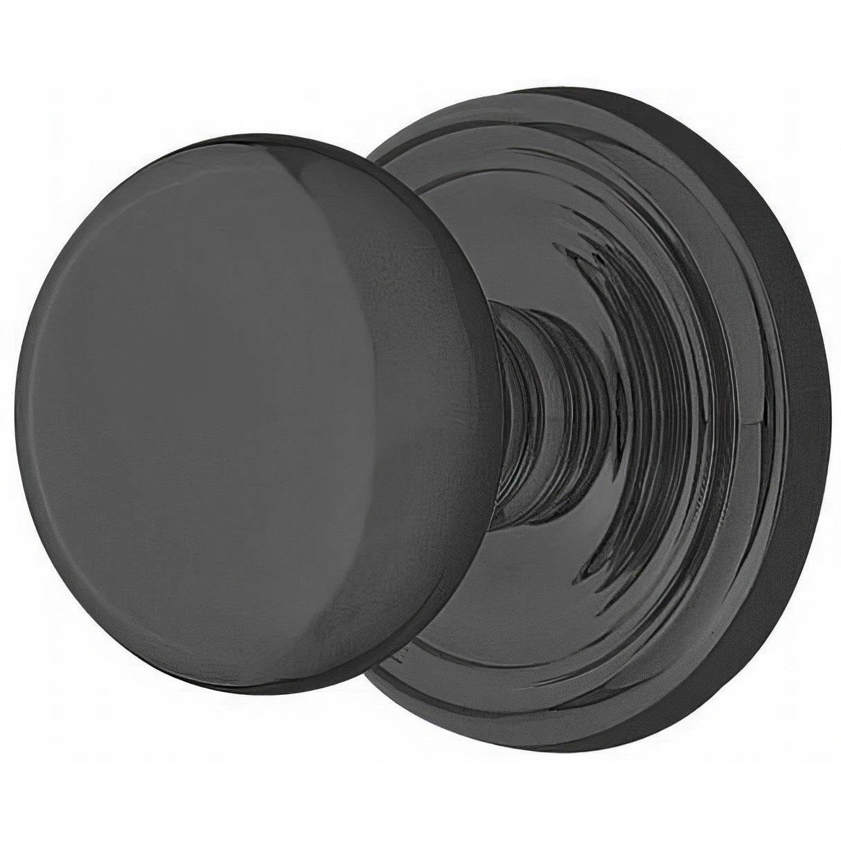 Emtek 8100PUS19 flat black passage