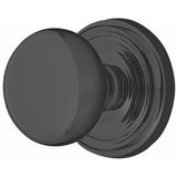 Emtek 8100PUS19 flat black passage