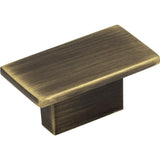 Jeffrey Alexander 81021ABSB antique brushed satin brass cabinet knob