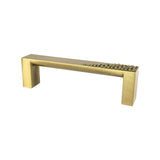 Berenson 8103-1MDB-P modern brushed gold cabinet pull