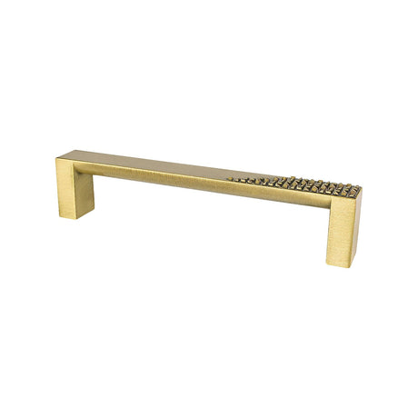 Berenson 8104-1MDB-P modern brushed gold cabinet pull