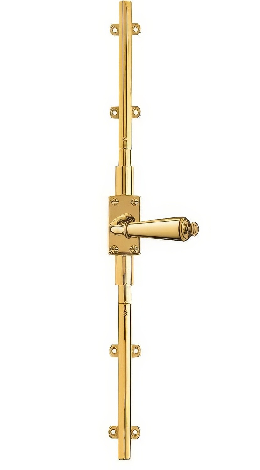 Baldwin 8105003L7LK lifetime polished brass cremone bolt