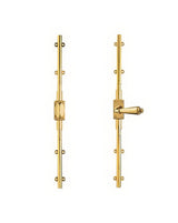 Baldwin 8105003R7LK lifetime polished brass cremone bolt