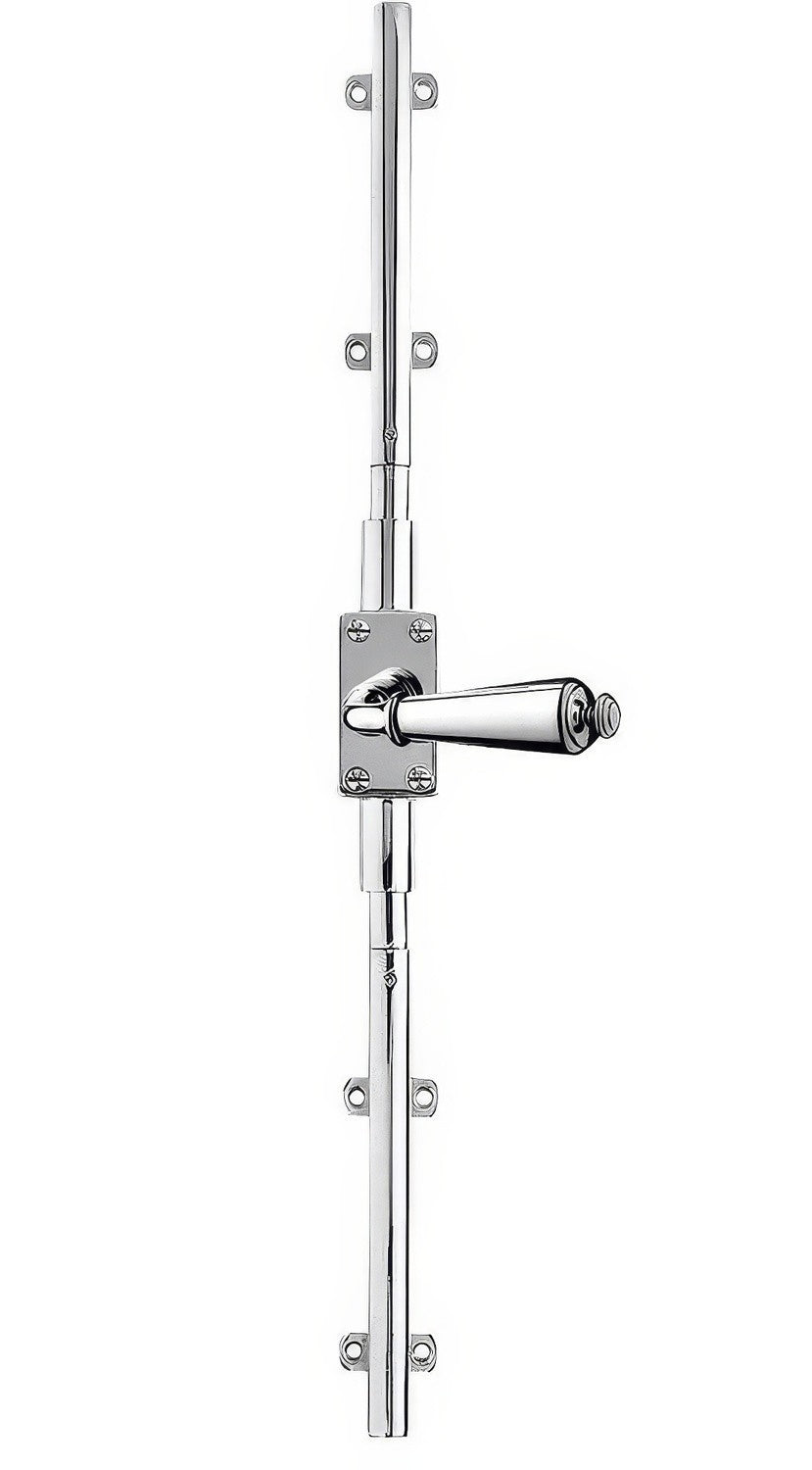 Baldwin 8105055L7LK lifetime polished nickel cremone bolt