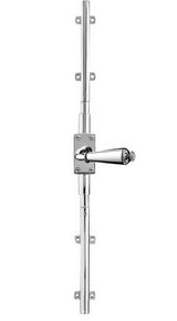 Baldwin 8105055L7LK lifetime polished nickel cremone bolt