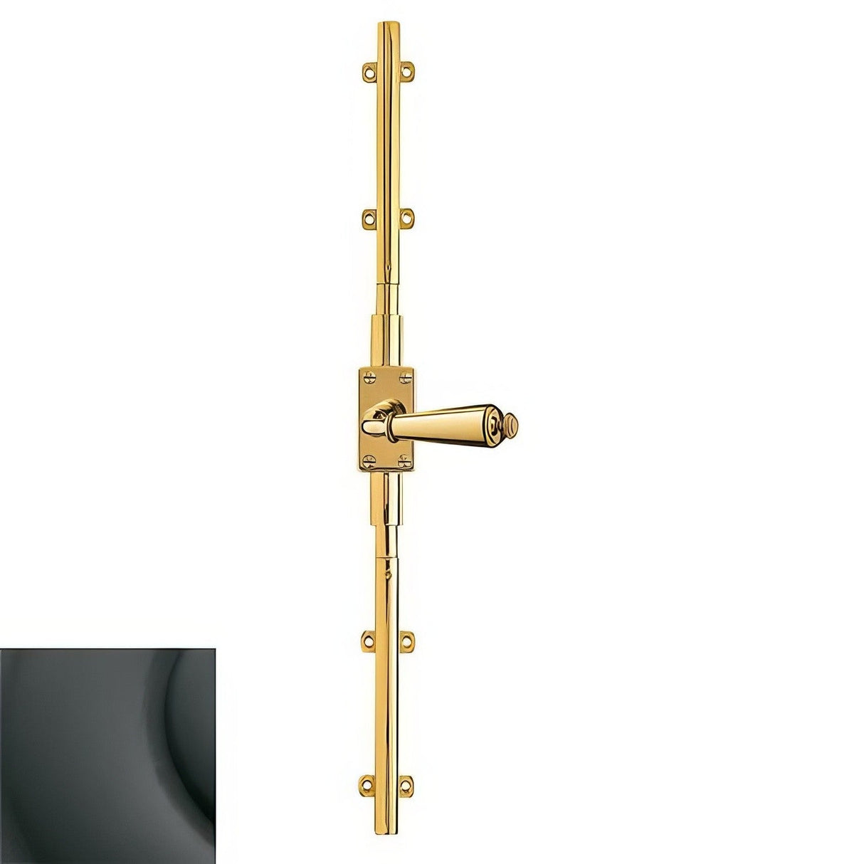 Baldwin 8105102L7LK General Hardware cremone bolt in satin nickel, additional view