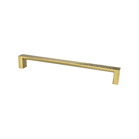 Berenson 8106-1MDB-P modern brushed gold cabinet pull