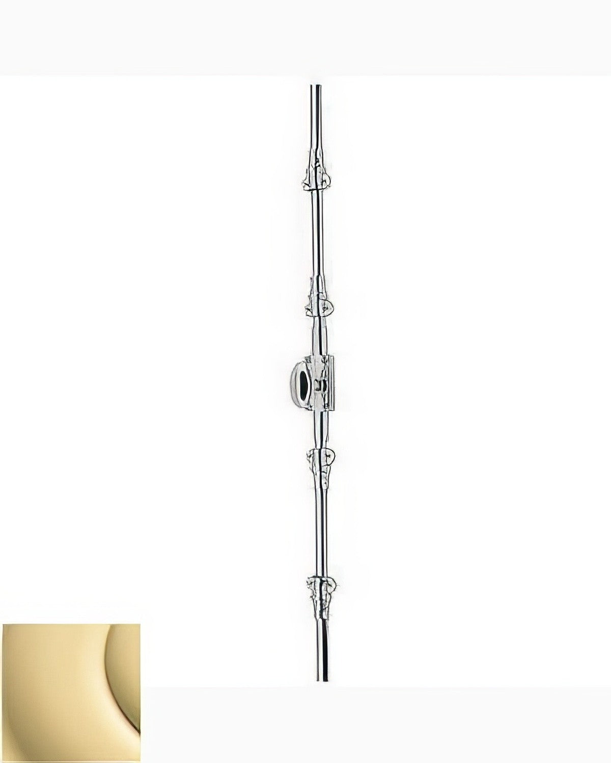 Baldwin 8106031L7LK General Hardware cremone bolt in satin nickel, additional view