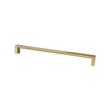 Berenson 8107-1MDB-P modern brushed gold cabinet pull