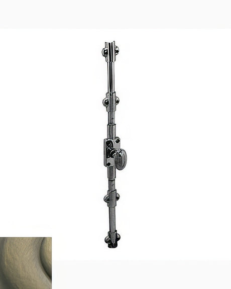 Baldwin 8107050L7LK General Hardware cremone bolt in black, additional view