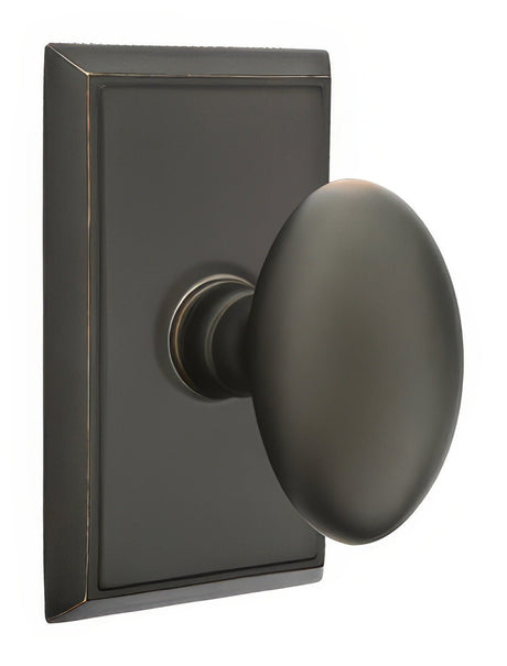 Emtek 8121EUS10B oil rubbed bronze passage door knob