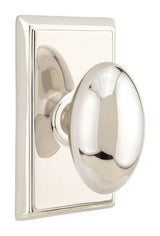 Emtek 8121EUS14 polished nickel lifetime passage door knob