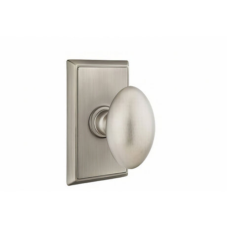 Emtek 8121EUS15A pewter passage door knob