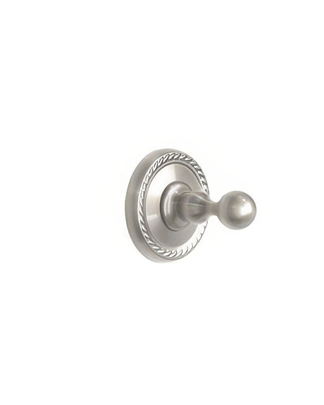 Century Hardware 81310-15 Aria robe hook in satin nickel, additional view
