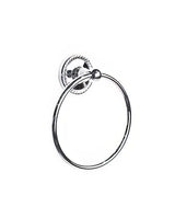 Century Hardware 81320-26 polished chrome towel ring
