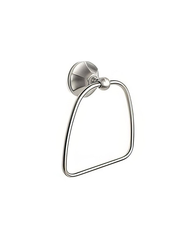 Century Hardware 81420-15 satin nickel towel ring