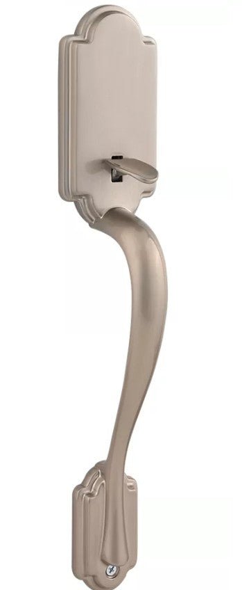 Kwikset 814AN-15 Arlington handle-only exterior trim for front door handlesets