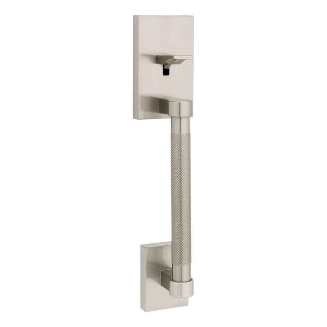 Kwikset 814PVHLIP Prava Handle Only; No Deadbolt in Satin Nickel