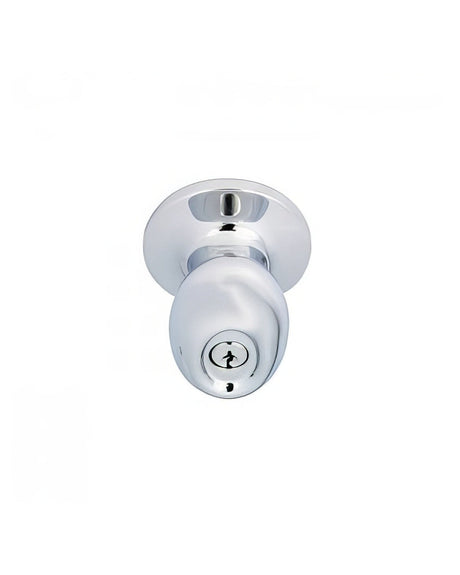 Better Home Products 81588CH chrome keyed entry door knob