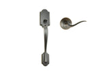 Kwikset 815AN Left Hand Passage Arlington Handleset in Venetian Bronze