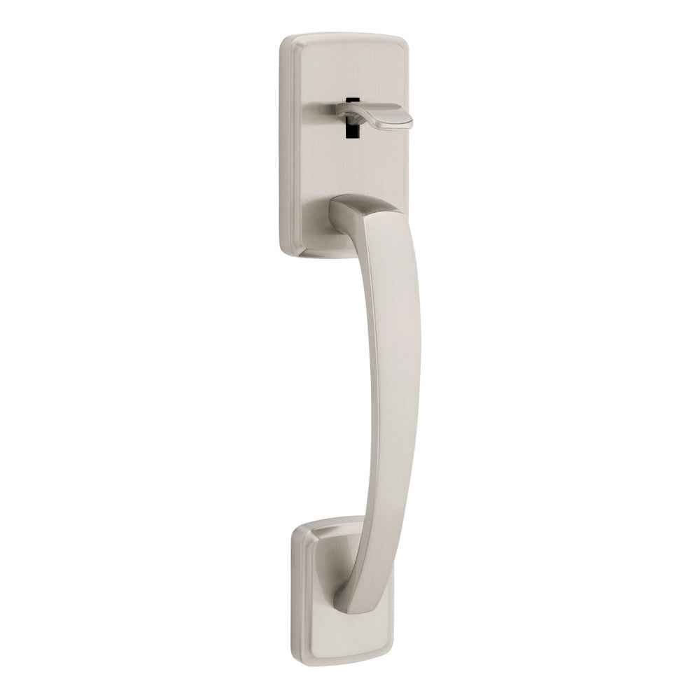 Kwikset 815BFHXSOK Passage Brentford Handleset in Satin Nickel