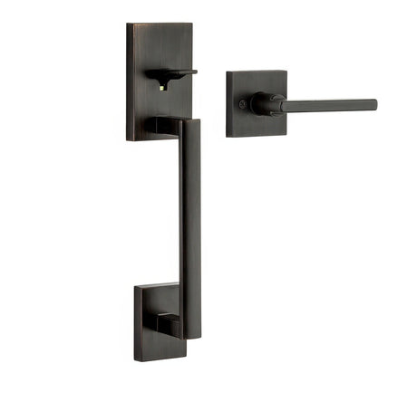 Kwikset 815SCEXHFLSQT-11P venetian bronze lower handleset