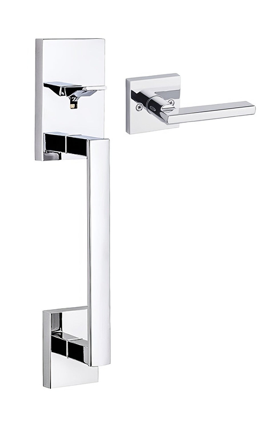 Kwikset 815SCEXHFLSQT-26 polished chrome lower handleset