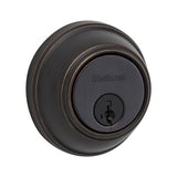 Kwikset 816-11PS venetian bronze single cylinder deadbolt