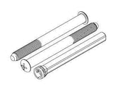 Kwikset Thick Door Screw Pack for Single Deadbolt in Bright Brass