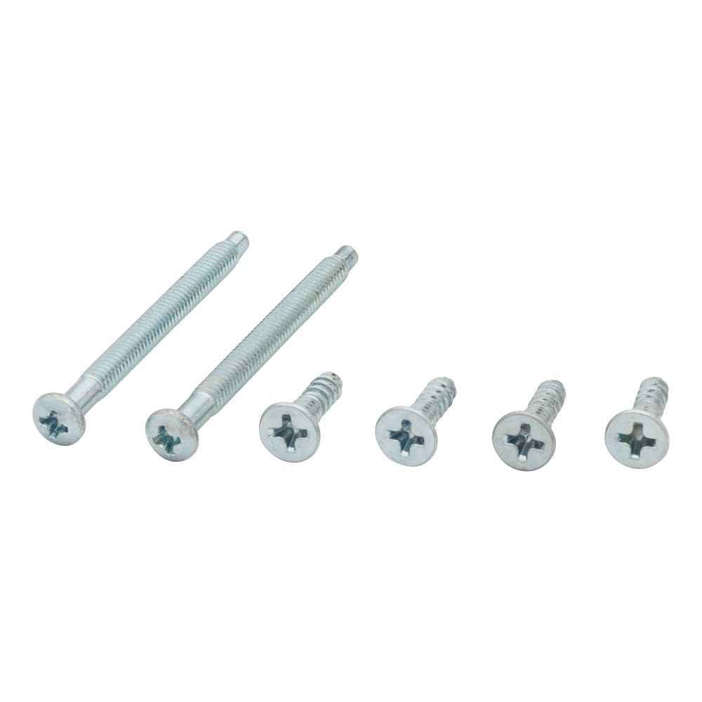 Kwikset 533 Handleset Trim in Bright Chrome and Satin Chrome