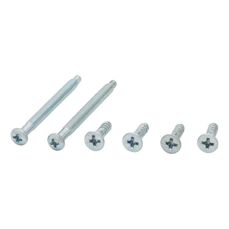 Kwikset 533 Handleset Trim in Bright Chrome and Satin Chrome
