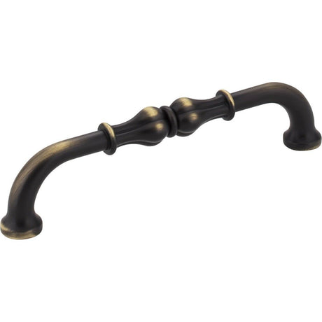Jeffrey Alexander 818-128ABSB antique brushed satin brass cabinet drawer pull