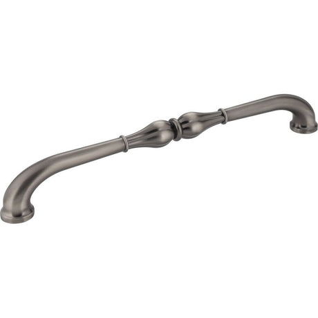 Jeffrey Alexander 818-12BNBDL brushed pewter cabinet pull / appliance pull