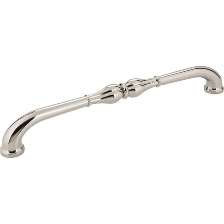 Jeffrey Alexander 818-12NI polished nickel cabinet pull / appliance pull
