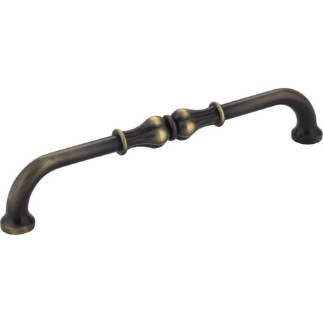 Jeffrey Alexander 818-160ABSB antique brushed satin brass cabinet drawer pull