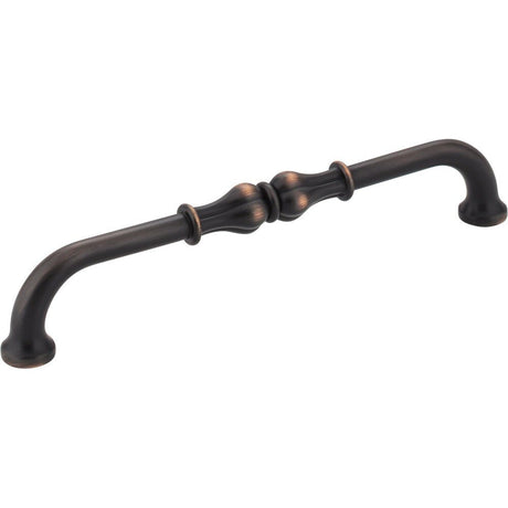 Jeffrey Alexander 818-160DBAC brushed oil rubbed bronze cabinet drawer pull