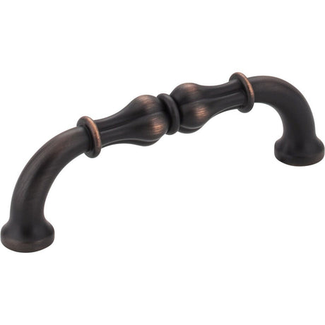 Jeffrey Alexander 818-96DBAC brushed oil rubbed bronze cabinet drawer pull