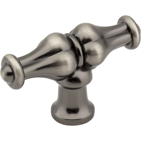 Jeffrey Alexander 818L-BNBDL brushed pewter cabinet knob
